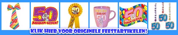 klik hier voor Abraham & Sarah feest artikelen
